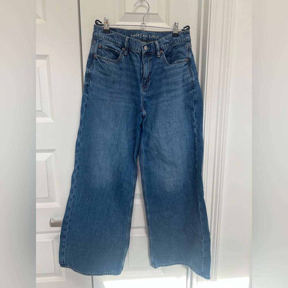 American Eagle Outfitters Set of Two Wide Leg Jeans